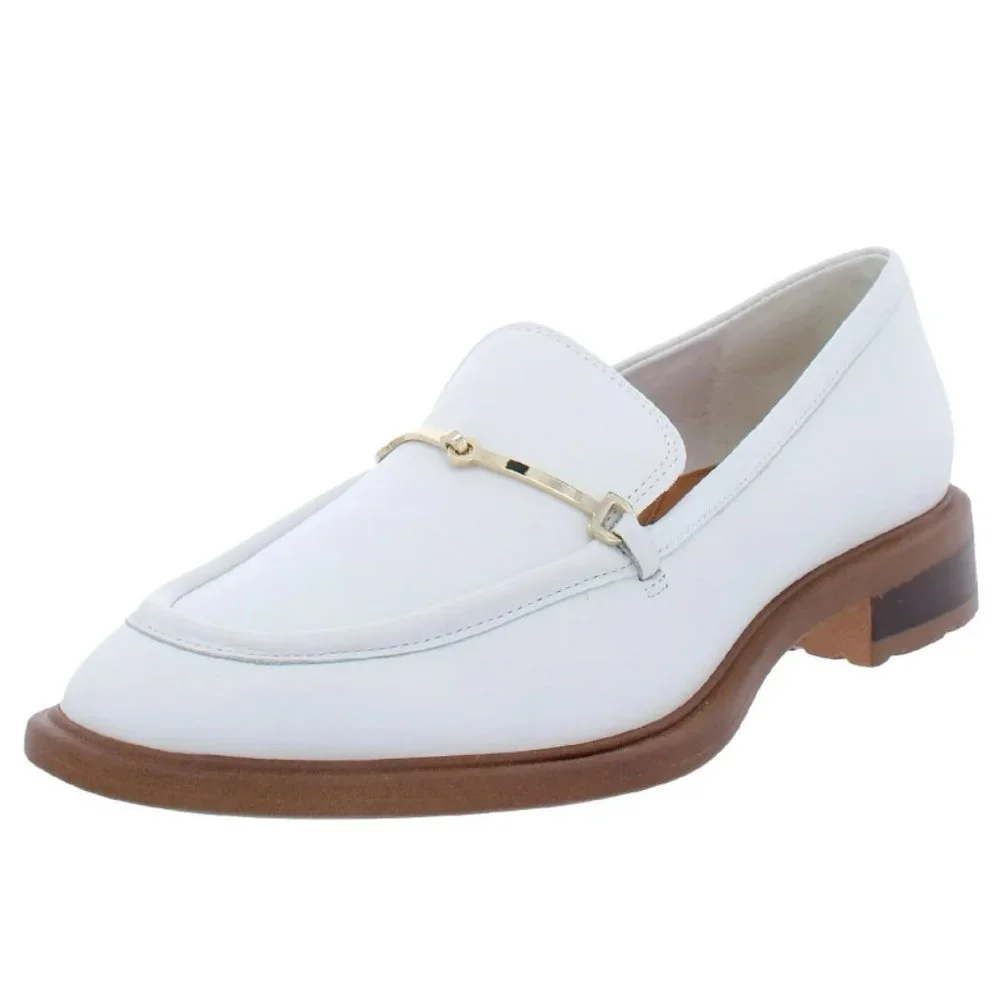 Sarto Franco Sarto Womens Eda Leather Slip On Loafers